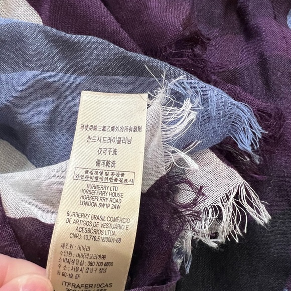 Burberry Camouflage Scarf - Picture 5 of 6